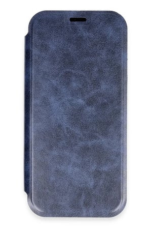 Newface Apple iPhone 16 Pro Max Kılıf Flip Cover - Lacivert
