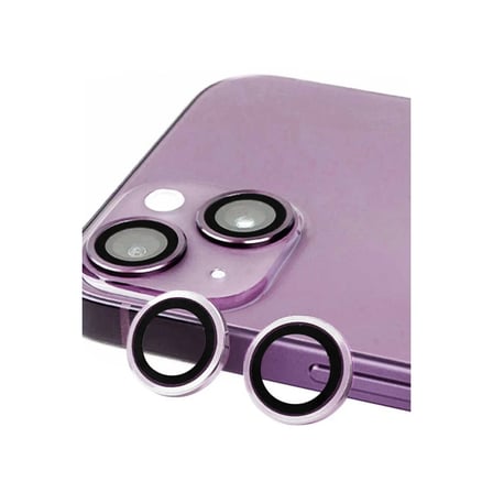 Newface Apple iPhone 14 Plus Raze Metal Kamera Lens - Mor