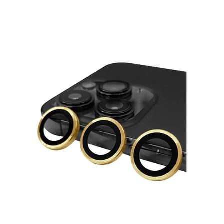Newface Apple iPhone 13 Pro Max Raze Metal Kamera Lens - Gold