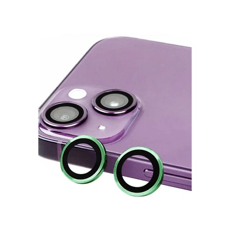 Newface Apple iPhone 13 Raze Metal Kamera Lens - Yeşil