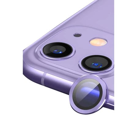 Newface Apple iPhone 11 Raze Metal Kamera Lens - Mor