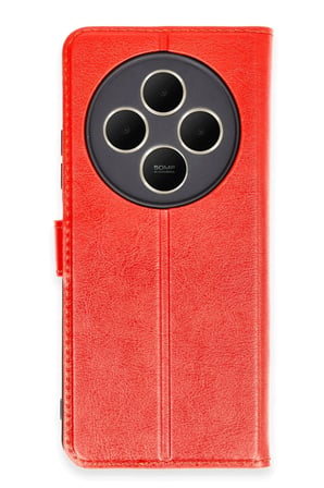 Newface Xiaomi Redmi 14C Kılıf Trend S Plus Kapaklı Kılıf - Kırmızı