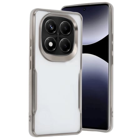 Newface Xiaomi Redmi Note 14 Pro 5G Kılıf Boyi Silikon Kapak - Titan Gri