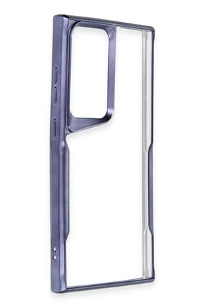 Newface Samsung Galaxy S25 Ultra Kılıf Boyi Silikon Kapak - Lacivert
