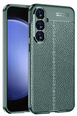 Newface Samsung A56 Kılıf Auto Focus Kapak - Koyu Yeşil