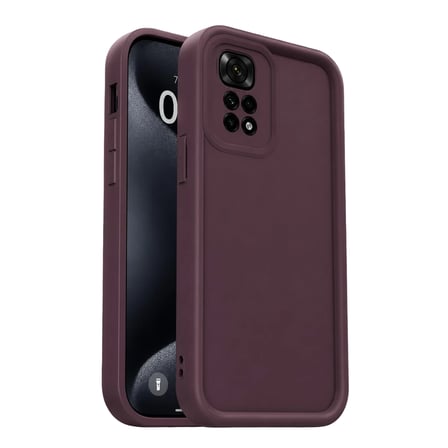 Newface Xiaomi Redmi 10 2022 Kılıf Viera Silikon - Mürdüm