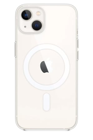 Newface Apple iPhone 15 Plus Kılıf Pc Real Magsafe Kapak - Şeffaf