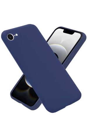 Newface Apple iPhone 16E Kılıf First Silikon - Lacivert