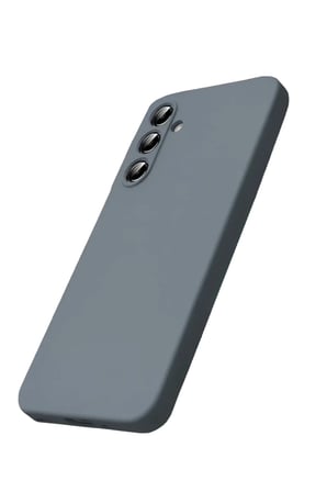 Newface Samsung Galaxy S25 FE Kılıf Nano içi Kadife Silikon - Gri