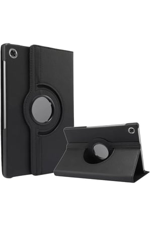 Newface Lenovo Tab M10 TB311FU Kılıf 360 Tablet Deri Kılıf - Siyah