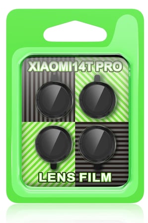 Newface Xiaomi Mi 14T Pro Raze Metal Kamera Lens - Siyah