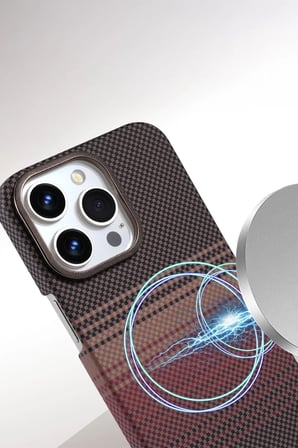 Newface Apple iPhone 15 Pro Max Vega Magsafe Kapak - Mavi
