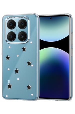 Newface Xiaomi Redmi Note 14 Pro 4G Fiyonk Desenli Kapak - Desen 7