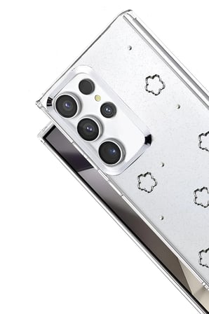 Newface Samsung Galaxy S24 Ultra Fiyonk Desenli Kapak - Desen 2