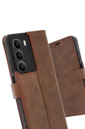 Newface Realme C75 4G Trend S Plus Kapaklı Kılıf - Taba