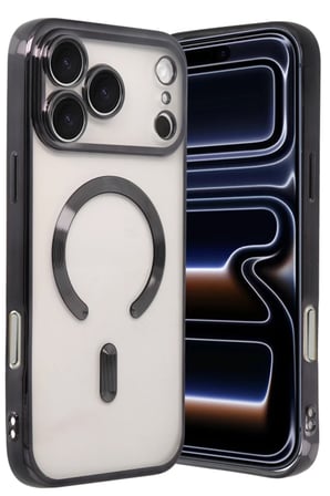 Newface Apple iPhone 17 Pro Kross Magneticsafe Kapak - Siyah