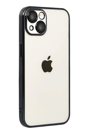 Newface Apple iPhone 15 Razer Lensli Silikon - Siyah
