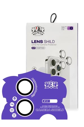 Newface Apple iPhone 17 Bilvis Titan Kamera Lens - Lila