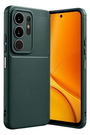 Newface Vivo Y29 4G Auto Focus Karbon Kapak - Koyu Yeşil