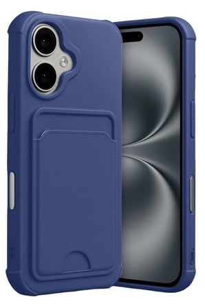 Newface Apple iPhone 17 Kelvin Kartvizitli Silikon - Lacivert