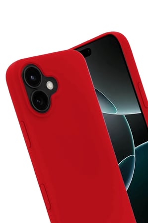 Newface Apple iPhone 17 First Silikon - Kırmızı