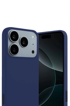 Newface Apple iPhone 17 Pro First Silikon - Lacivert