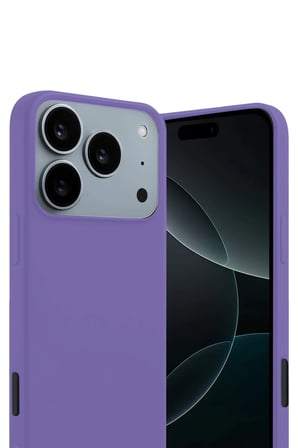 Newface Apple iPhone 17 Pro First Silikon - Lila