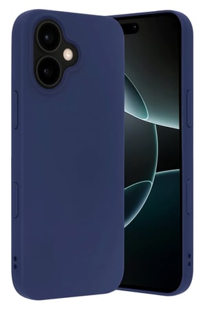 Newface Apple iPhone 17 Nano içi Kadife Silikon - Lacivert