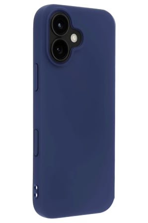 Newface Apple iPhone 17 Nano içi Kadife Silikon - Lacivert