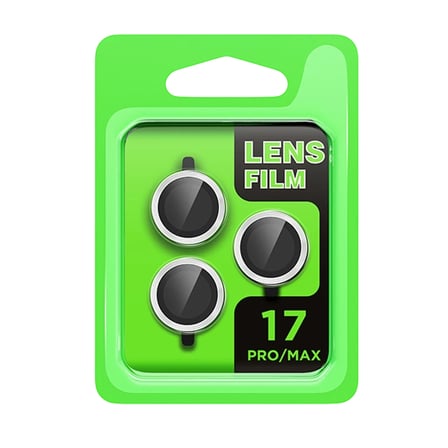 Newface Apple iPhone 17 Pro Raze Metal Kamera Lens - Gümüş
