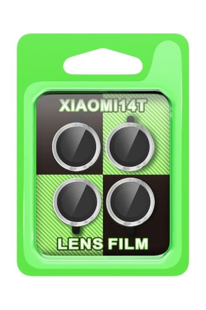 Newface Xiaomi Mi 14T Raze Metal Kamera Lens - Gümüş