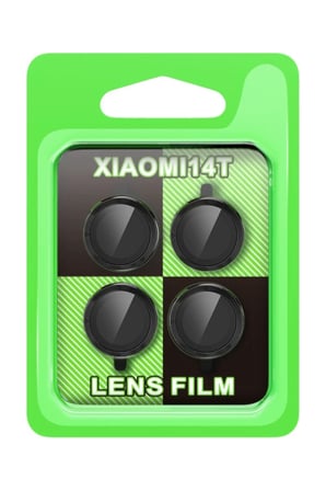 Newface Xiaomi Mi 14T Raze Metal Kamera Lens - Siyah