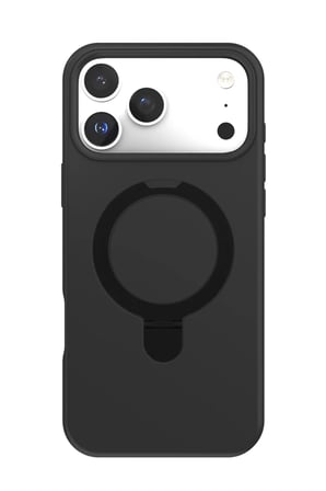 Newface Apple iPhone 17 Pro Max Regal Magsafe Standlı Kapak - Siyah