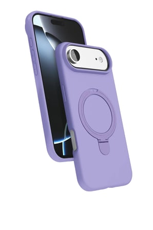 Newface Apple iPhone 17 Air Regal Magsafe Standlı Kapak - Lila