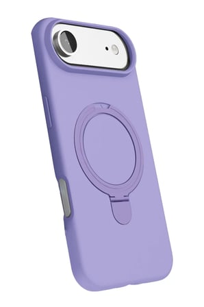 Newface Apple iPhone 17 Air Regal Magsafe Standlı Kapak - Lila