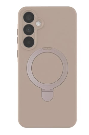 Newface Samsung Galaxy A55 5G Regal Magsafe Standlı Kapak - Çöl Titanyum