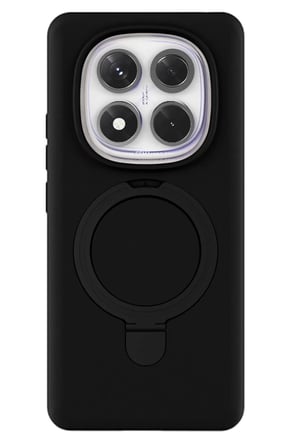 Newface Xiaomi Redmi Note 14 Pro 4G Regal Magsafe Standlı Kapak - Siyah