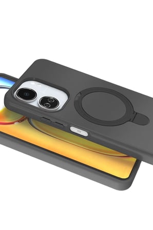 Newface Xiaomi Redmi 13C Regal Magsafe Standlı Kapak - Titan Gri
