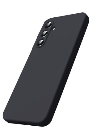 Newface Samsung Galaxy S25 FE Nano içi Kadife Silikon - Siyah