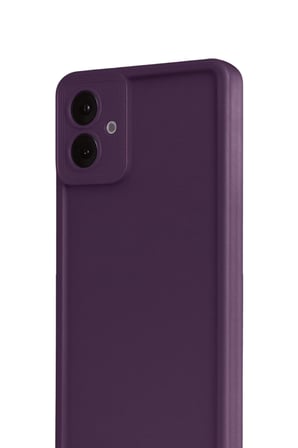 Newface Samsung Galaxy A07 4G Viera Silikon - Mürdüm