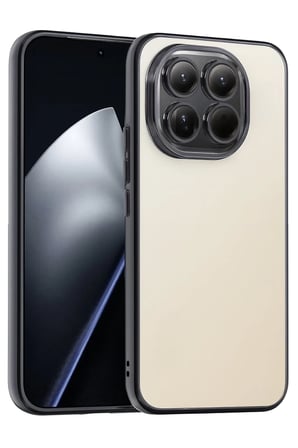 Newface Xiaomi Mi 15 Razer Lensli Silikon - Siyah
