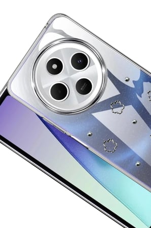 Newface Xiaomi Redmi 14C Fiyonk Desenli Kapak - Desen 2