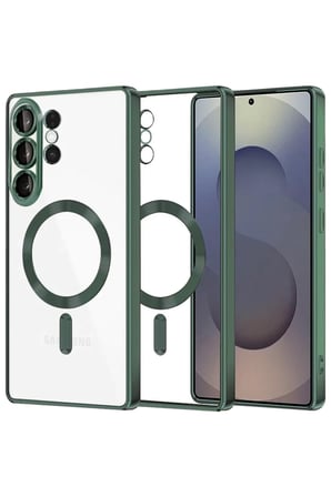 Newface Samsung Galaxy S26 Ultra Kross Magneticsafe Kapak - Koyu Yeşil