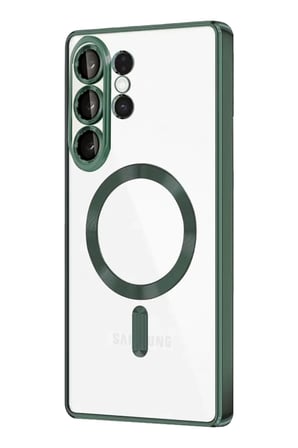 Newface Samsung Galaxy S26 Ultra Kross Magneticsafe Kapak - Koyu Yeşil
