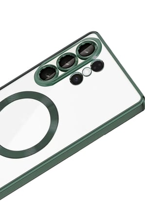 Newface Samsung Galaxy S26 Ultra Kross Magneticsafe Kapak - Koyu Yeşil