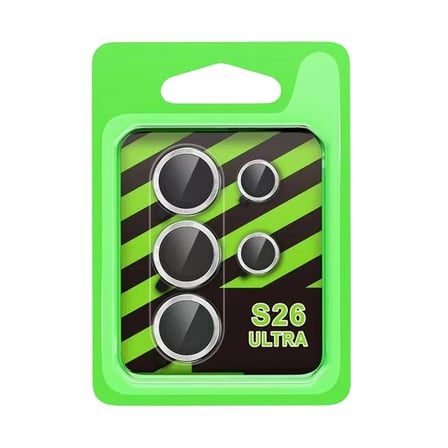 Newface Samsung Galaxy S26 Ultra Raze Metal Kamera Lens - Gümüş