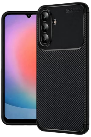 Newface Samsung Galaxy A37 5G Auto Focus Karbon Kapak - Siyah
