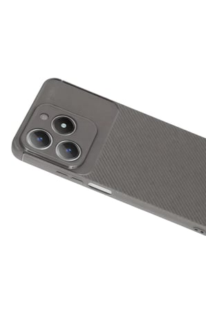 Newface Realme C61 Kılıf Auto Focus Karbon Kapak - Gri
