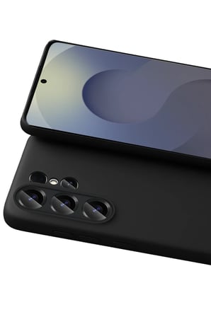 Newface Samsung Galaxy S26 Ultra Nano içi Kadife Silikon - Siyah