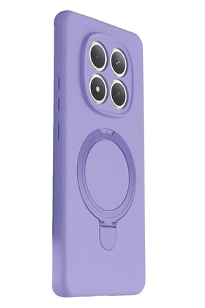 Newface Xiaomi Redmi Note 15 4G Regal Magsafe Standlı Kapak - Lila